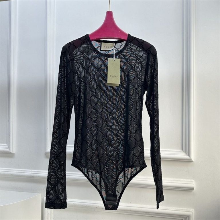 G-Micro-transparent Long-sleeved Jumpsuit(JM226)G-Micro-transparent Long-sleeved Jumpsuit(JM226)