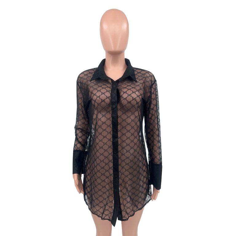 D-New Mesh Shirt(Y71508)D-New Mesh Shirt(Y71508)