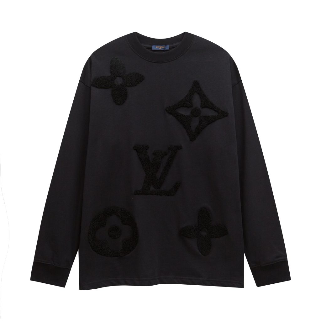 L-Embroidered Crew Neck Sweatshirt(GS223)L-Embroidered Crew Neck Sweatshirt(GS223)